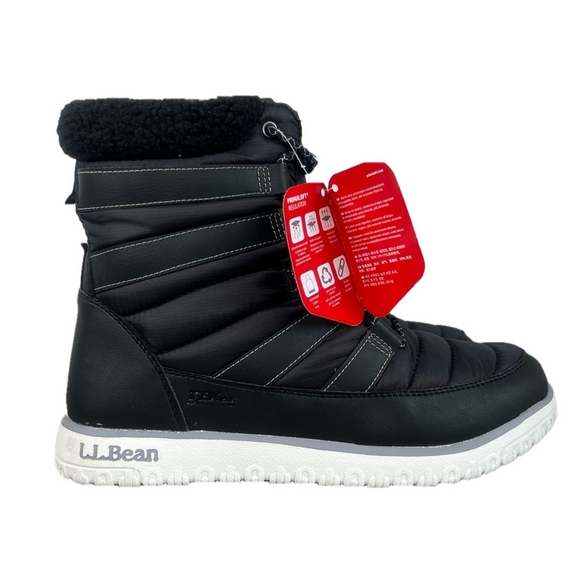 L.L. Bean Ultralight Quilted Insulated Women's Lace Up Boot Size 10 SKU#24490 - Picture 1 of 10